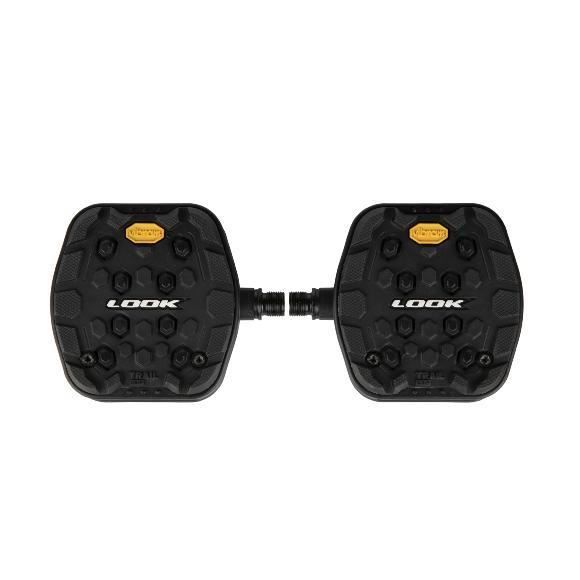 Pédales vélo tout chemin - LOOK - TRAIL GRIP N - Antidérapantes - Grip VIBRAM - Couleur Noire