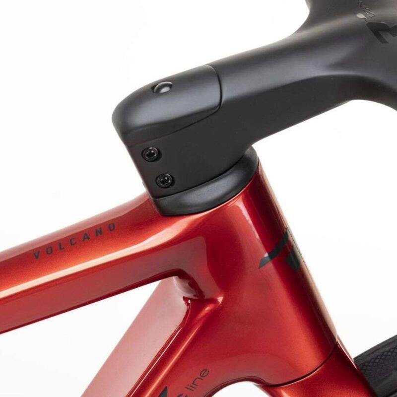 Reconditionné - Vélo Route - Volcano Ultegra Di2 12v rouge et noir adulte – Image 5