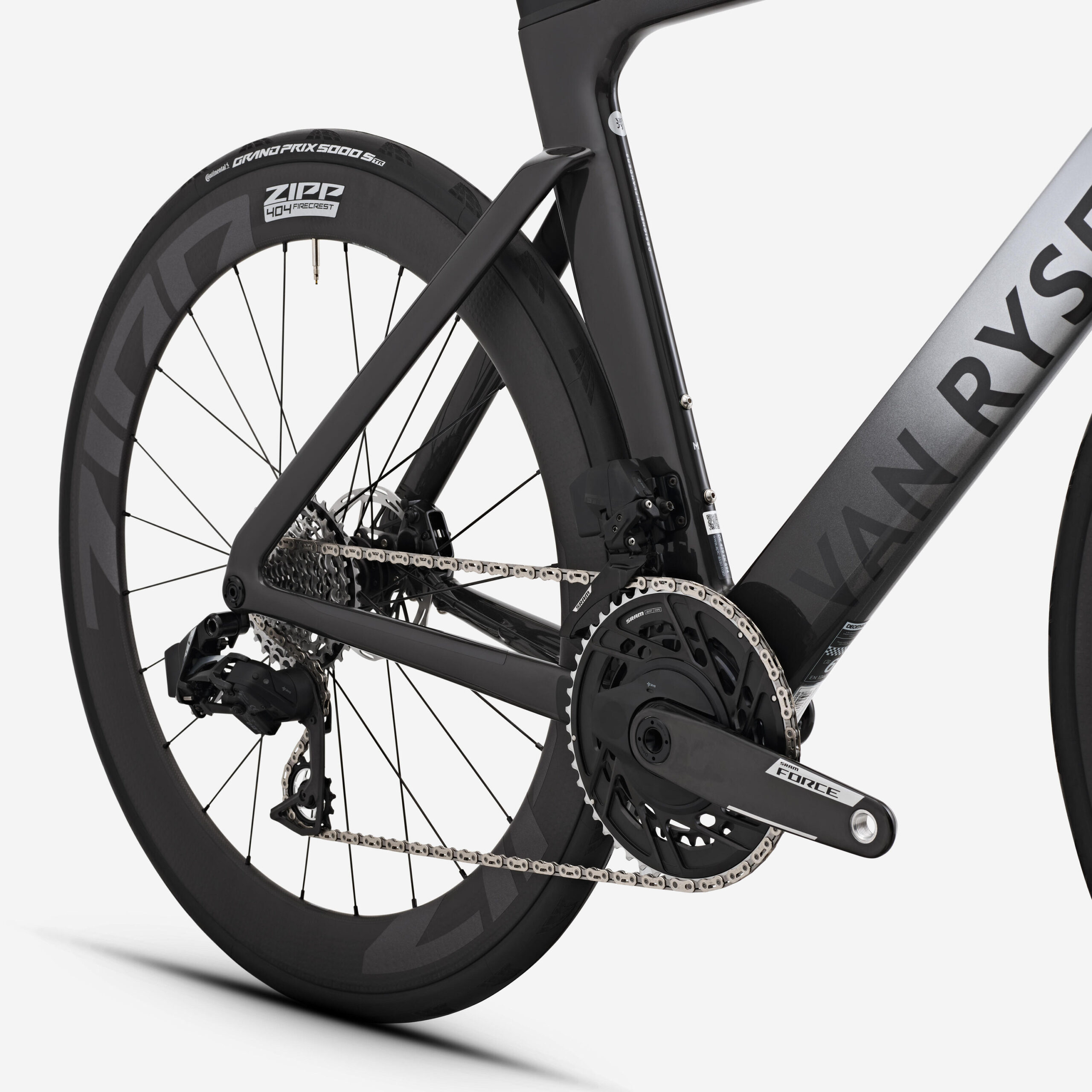 Vélo de route SRAM Force AXS E1 2x12v capteur de puissance, RCR-F PRO gris – Image 2