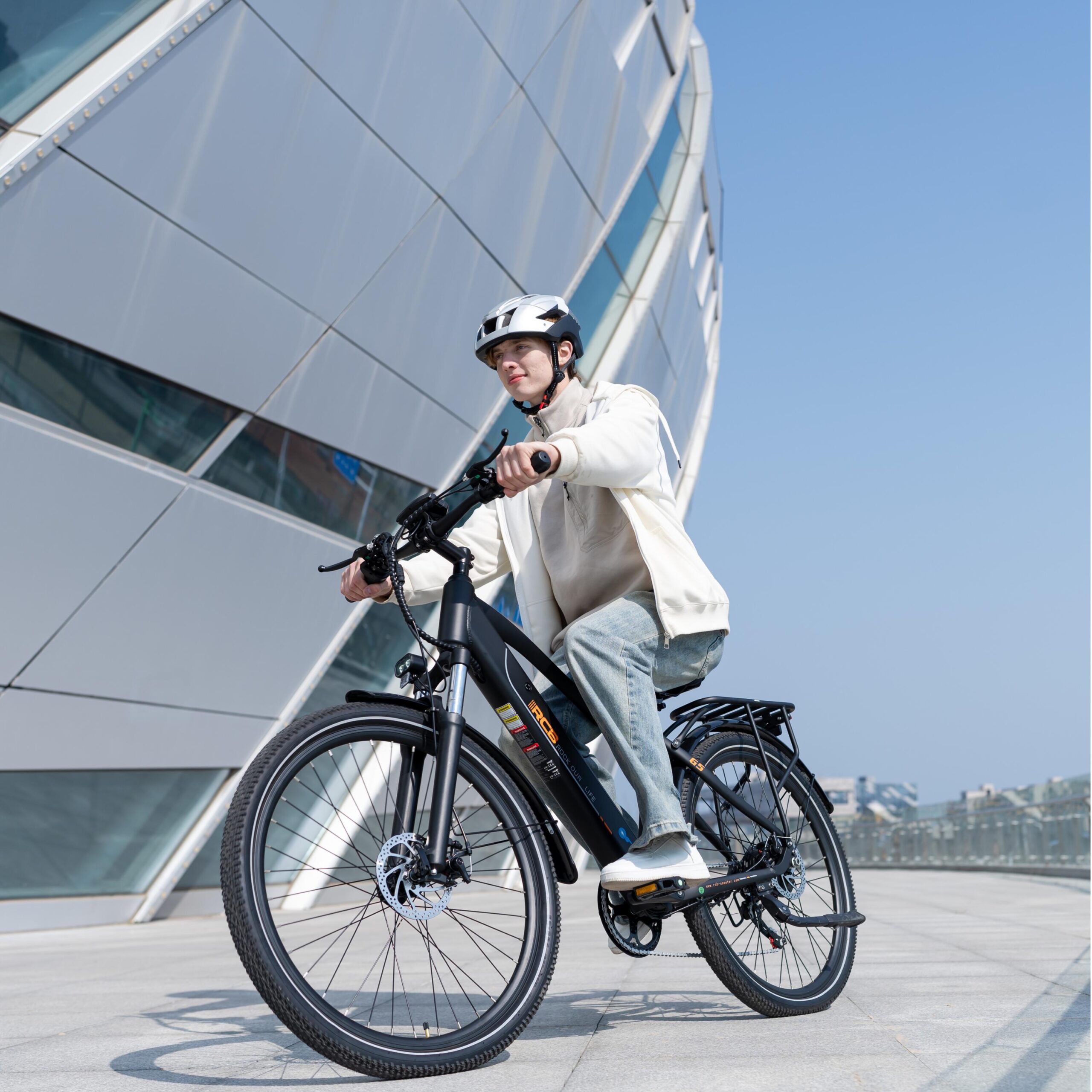 Vélo électrique E-Bike, Adulte RCB-G5, 27,5 pouces, capteur de couple, APP & NFC – Image 5
