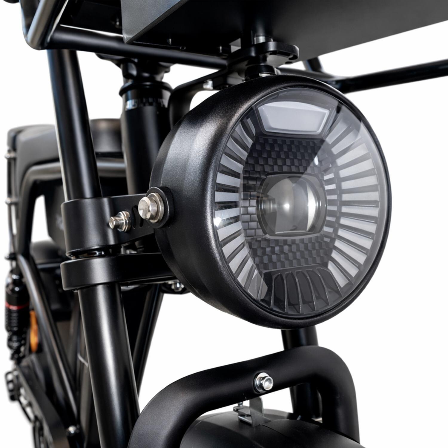 Vélo électrique tout suspendu PIXAR M9 avec double batterie 48 V 35 Ah – Image 4
