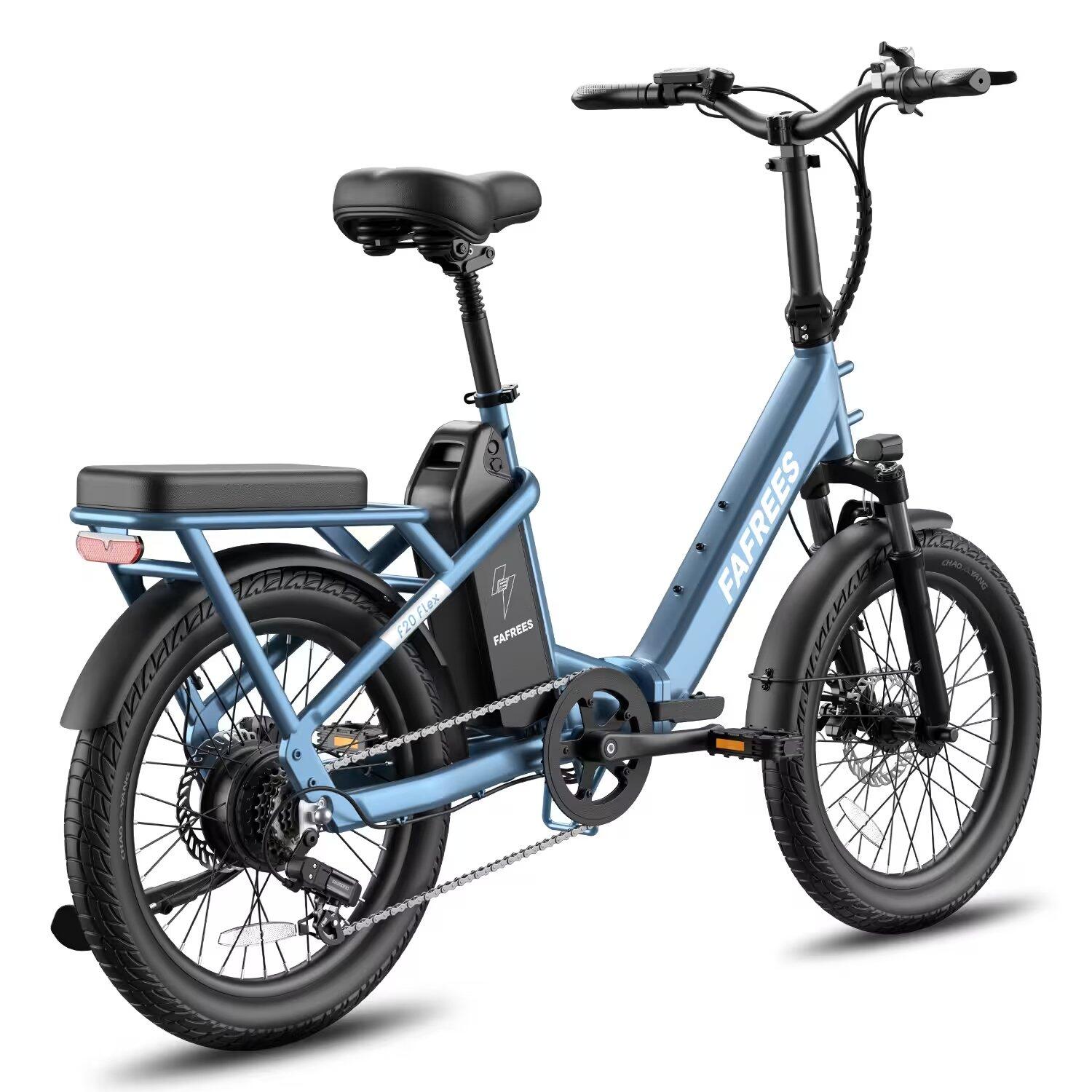 Adulte Ville Vélo Électrique Pliable Entrée Basse Capteur Couple 25Ah F20 Flex