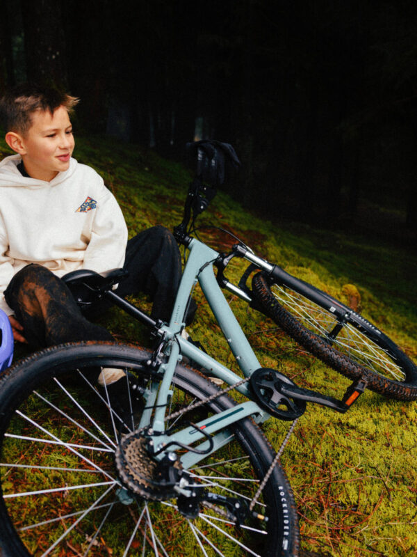 VTT enfant 26" 9-12 ans, EXPL 500 kaki