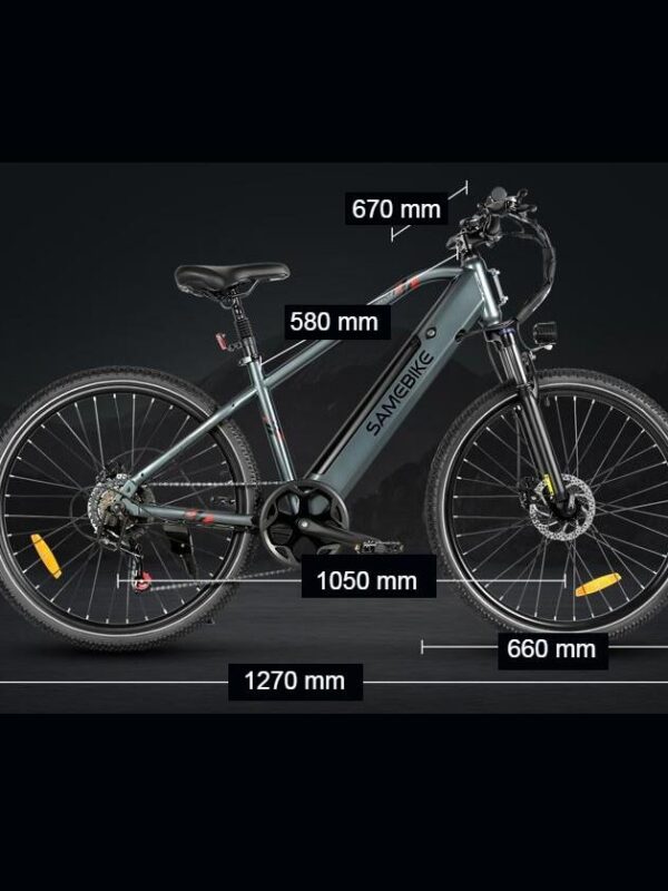 Vélo de ville électrique RS-A01 36V-15Ah (540Wh) - 26x2,1"