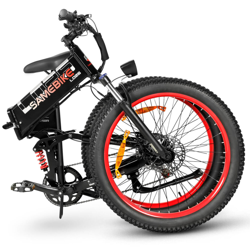Vélo électrique pliable Samebike LO26 Plus 26 pouces avec batterie 48 V 15 Ah
