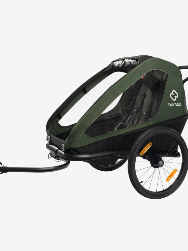 REMORQUE VELO HAMAX IXPLORER VERT