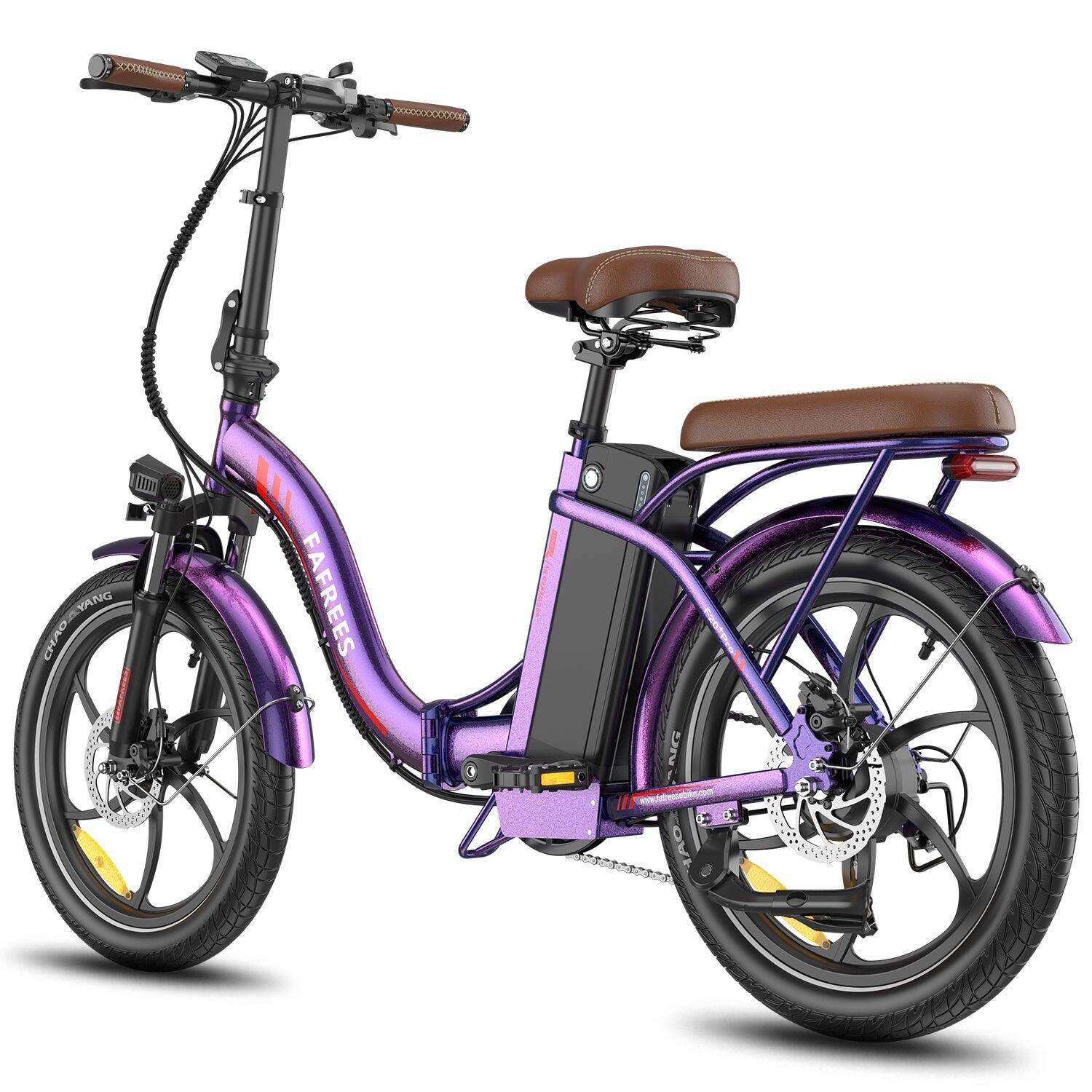 Vélo Électrique FAFREES F20+ Pro 250W 36V25Ah 20" Violet Rose