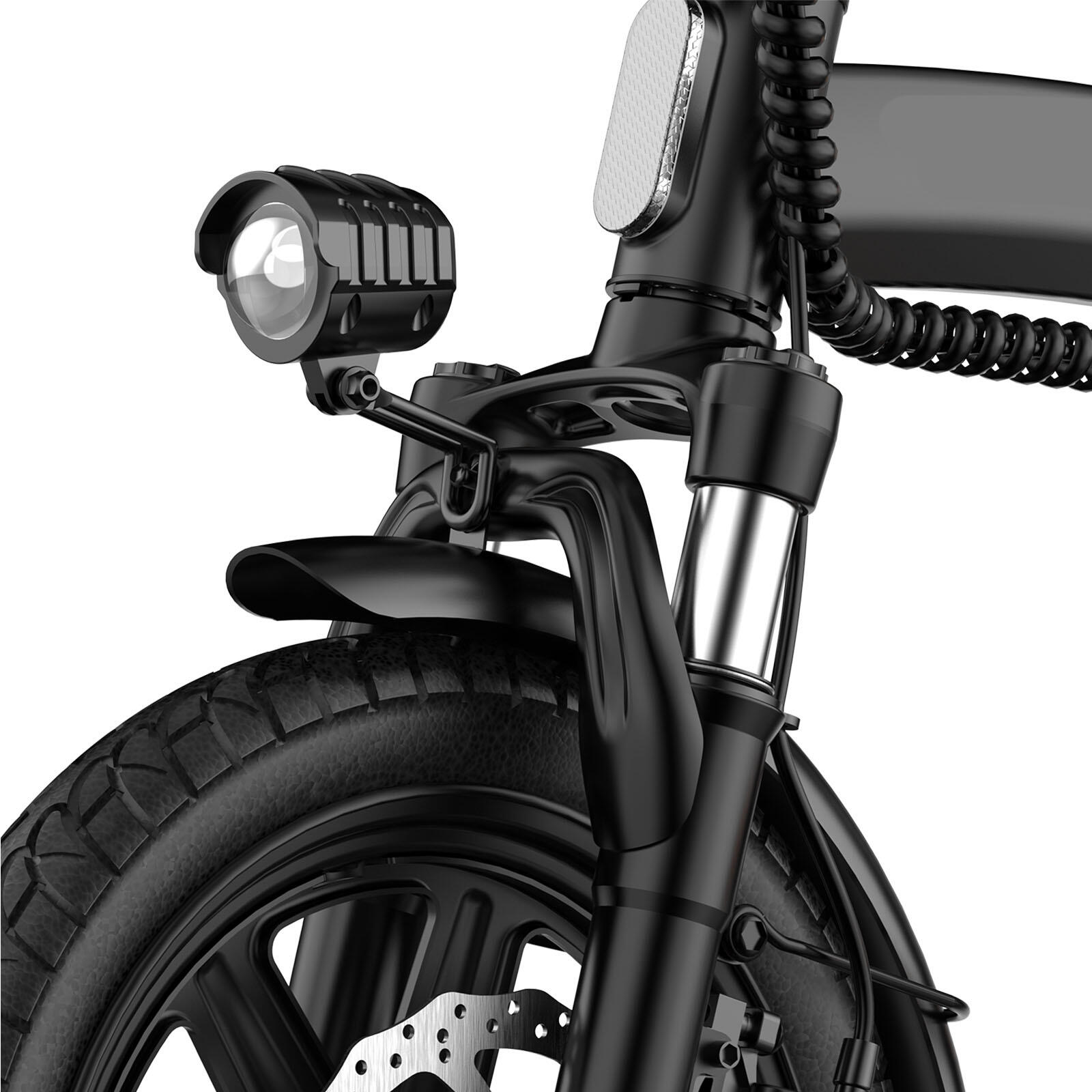 Vélo électrique pliant URLIFE F1L, moteur 250 W, batterie 48 V 7,5 Ah – Image 3