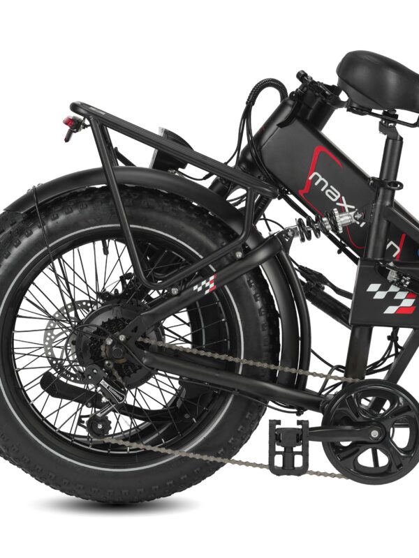 Polaris Vélo Électrique Pliant 20x4.0 Fat Bike 48V 13Ah Shimano 7 Vitesses