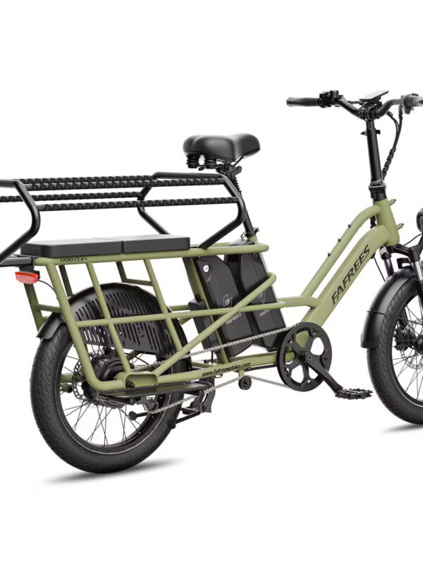 Vélo Cargo FF20 CUV Batteries 2x15Ah 170km Pneus Fat Siège Enfant 200kg