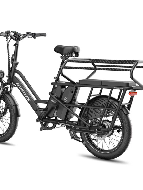 Vélo Cargo FF20 CUV Batteries 2x15Ah 170km Pneus Fat Siège Enfant 200kg