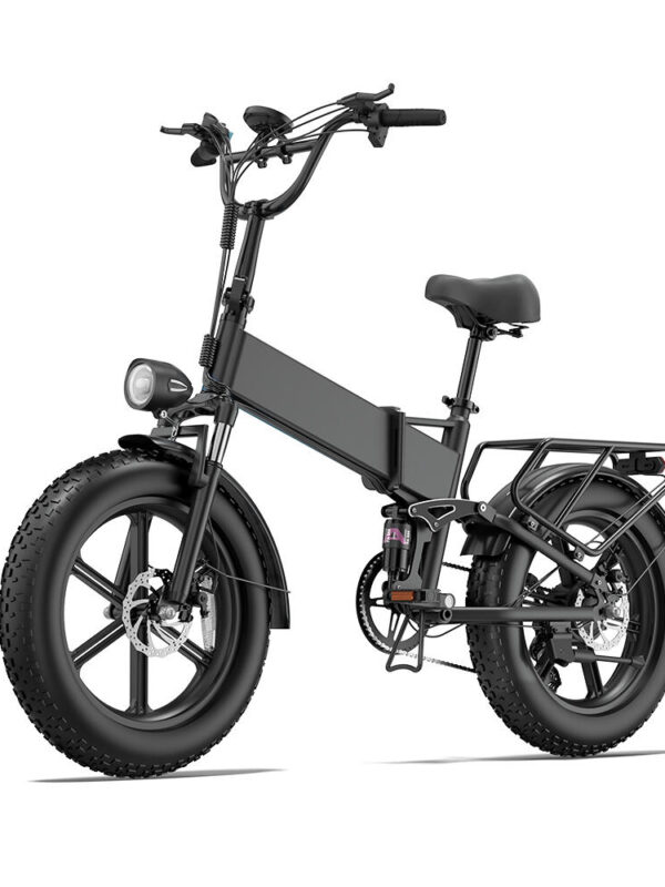 Vélo électrique tout suspendu URLIFE T5 avec batterie amovible 48 V 13 Ah