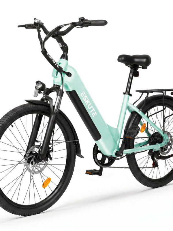 Vélo électrique ESKUTE C202 26" à cadre ouvert, moteur 250W, batterie 48V 17,5AH
