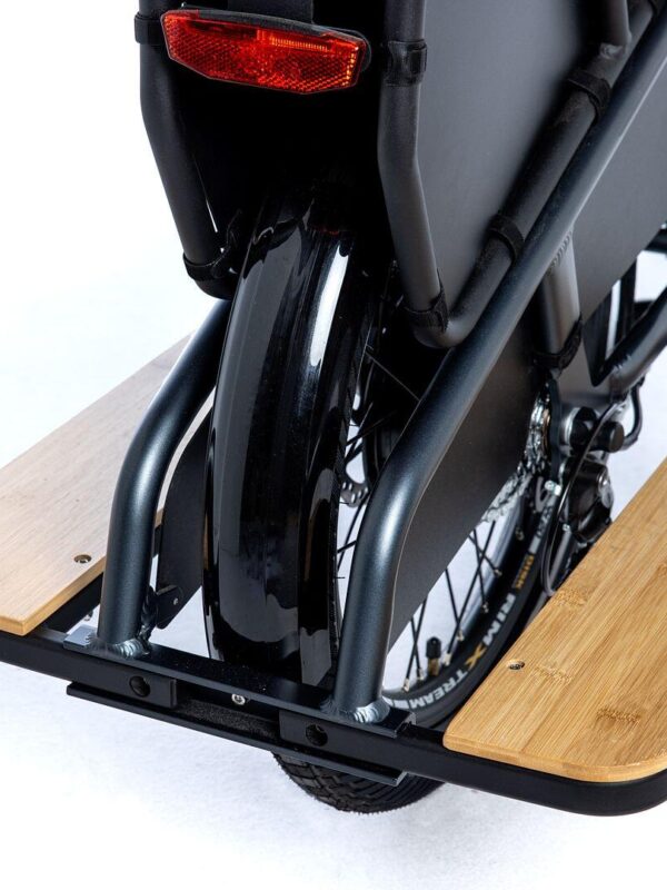VELOCARGO ELECTRIQUE, E-Longtail, Autonomie jusqu'a 90km, Baterrie 48V 13Ah