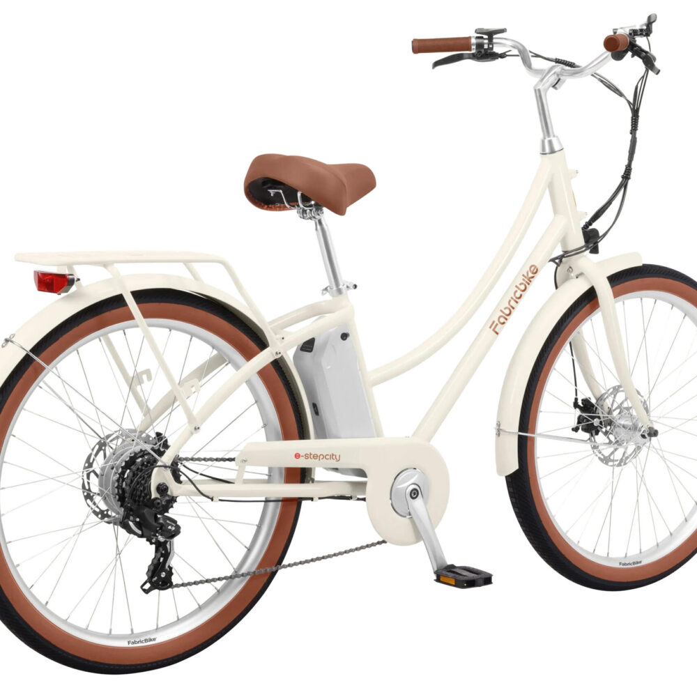 E-Stepcity Vélo Électrique – 250W, 36V, 60 km, Shimano 7V. Sand R/Basket