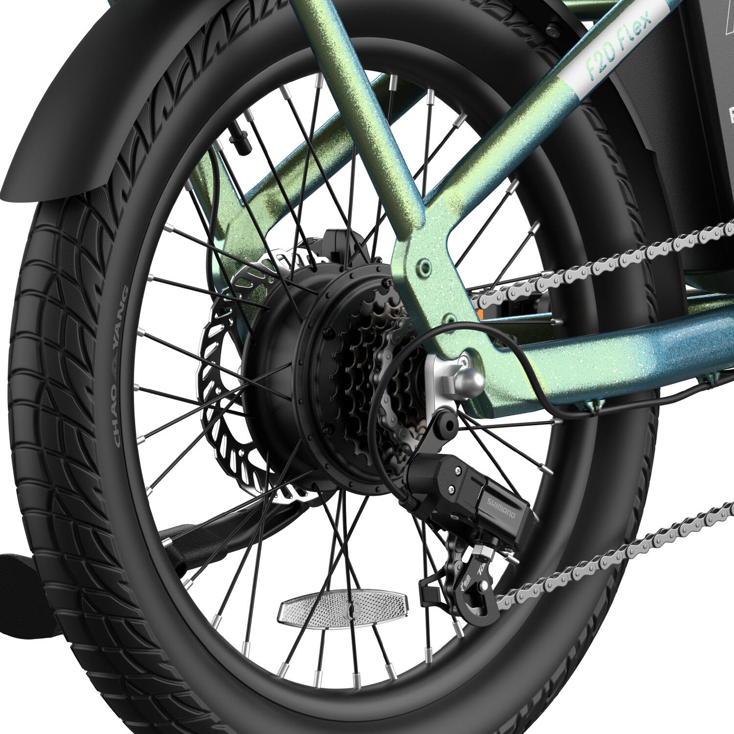 Vélo électrique léger FAFREES F20 Flex pour trajets urbains – Batterie 36V 25AH – Image 3