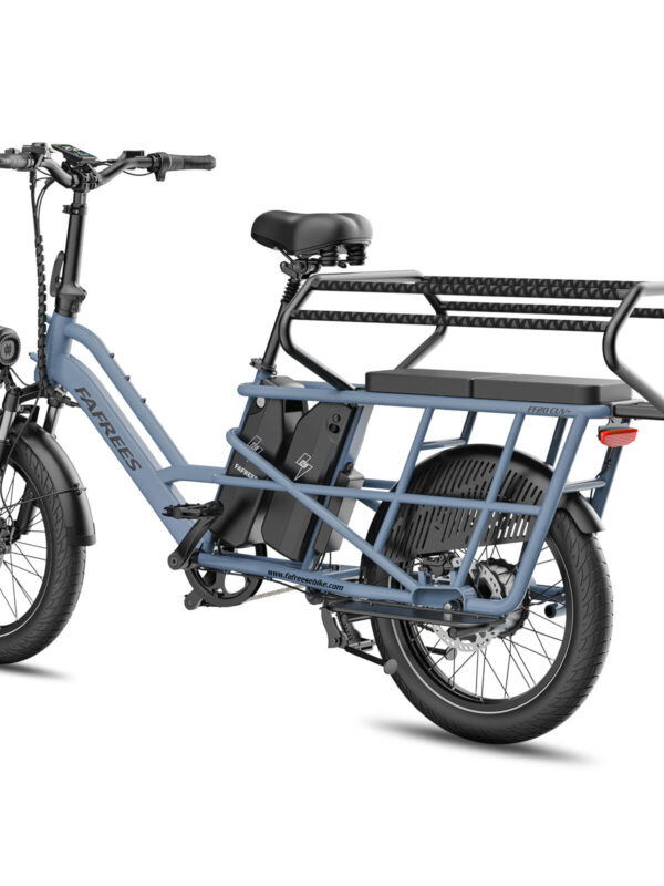 Vélo cargo électrique modulaire FAFREES FF20 CUV – Double batterie 30 Ah