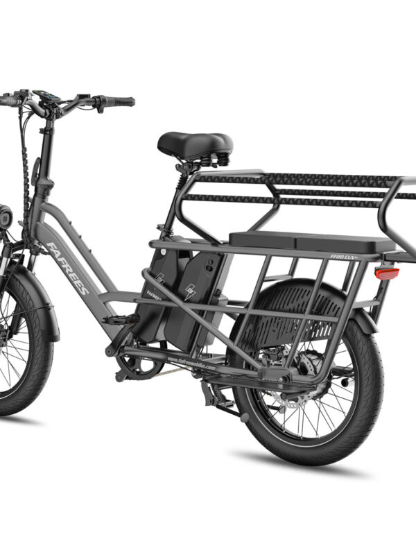 Vélo cargo électrique modulaire FAFREES FF20 CUV – Double batterie 30 Ah