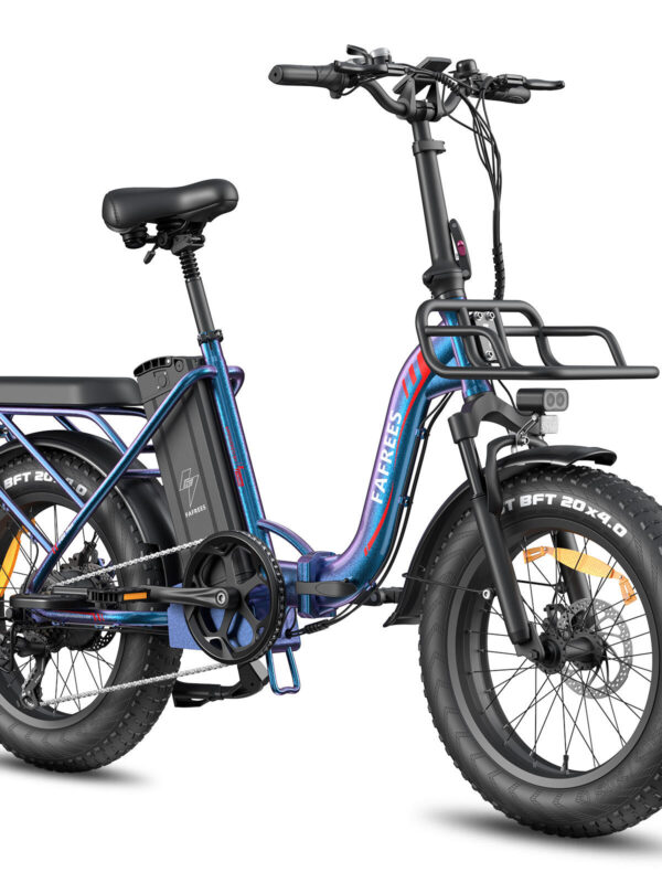 Vélo électrique pliant FAFREES F20 Max avec batterie 48 V 30 Ah et écran LCD