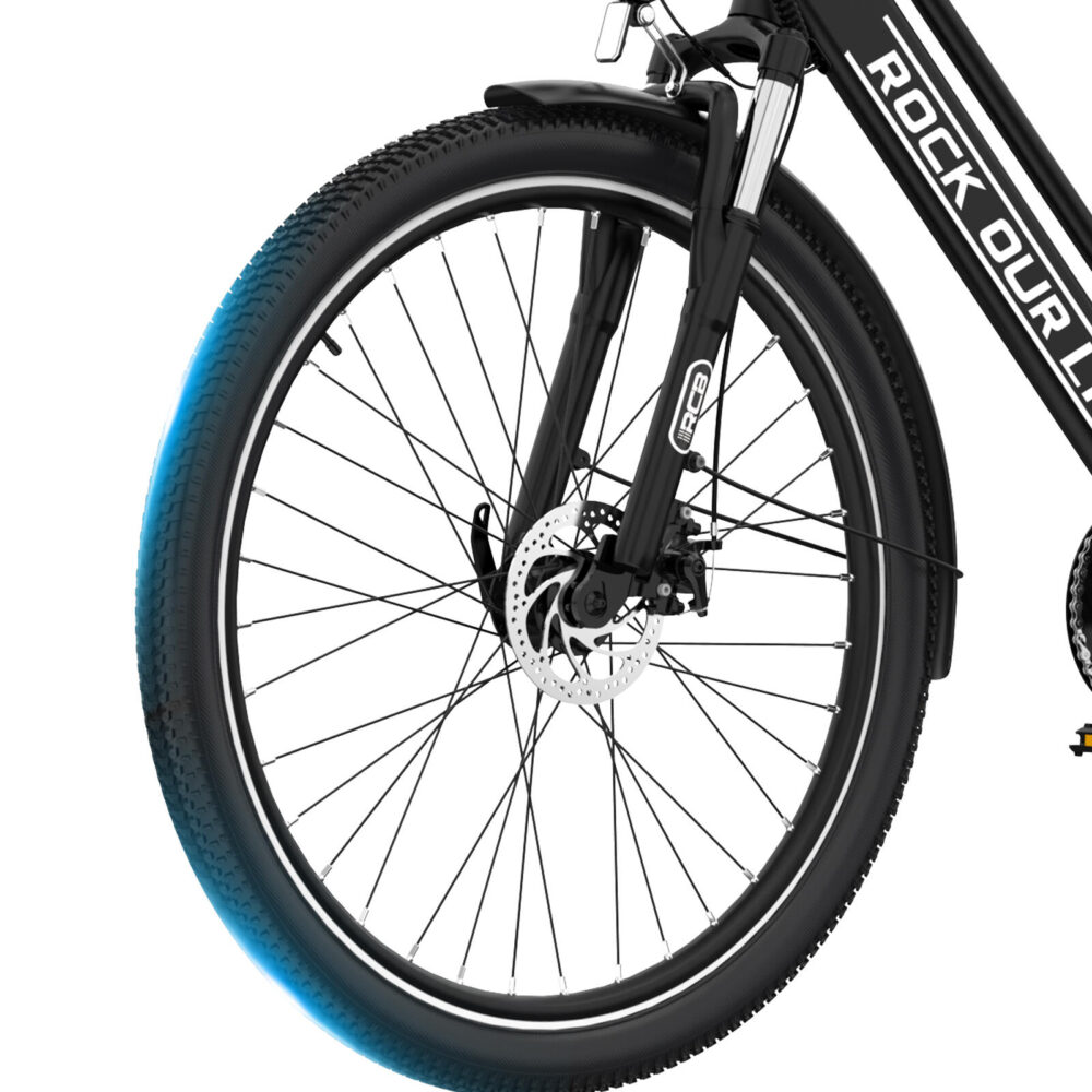 Vélo électrique E-Bike, Adulte RCB RK8S, 26", 250W, 50km, sacoche