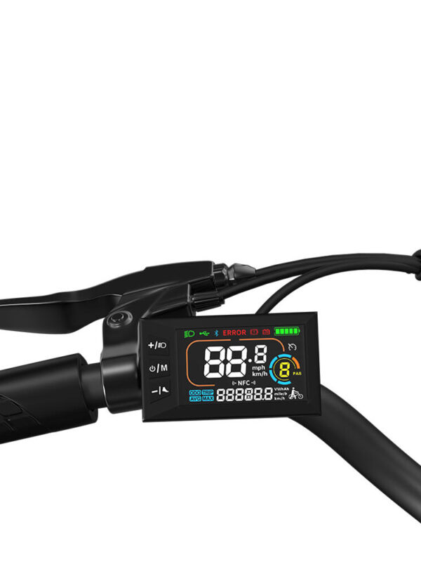 Vélo électrique PIXAR C1, batterie amovible 36 V 13 Ah, Shimano 7 vitesses