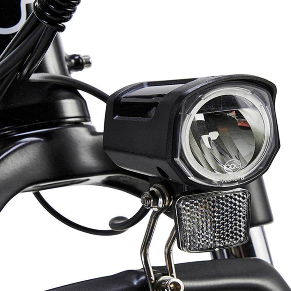 Vester Step 2026 - Vélo électrique pliable à gros pneus 48V 14Ah - Noir Onyx