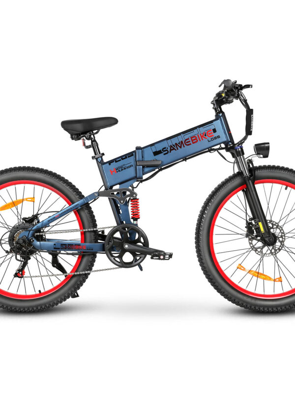 Vélo électrique pliable Samebike LO26 Plus 26 pouces avec batterie 48 V 15 Ah