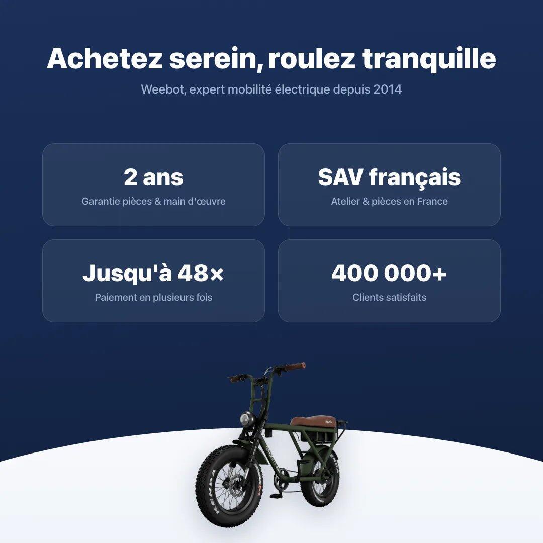 Fatbike Électrique Biplace Cargo Garrett Miller X Batterie Simple / Tout Terrain – Image 4