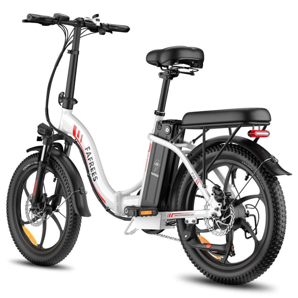 FAFREES F20 Vélo Électrique 250W 36V18Ah 20" Blanc