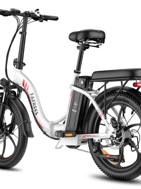 FAFREES F20 Vélo Électrique 250W 36V18Ah 20" Blanc
