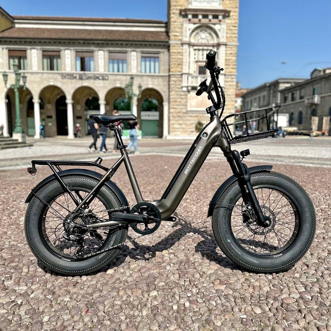 Vélo Électrique Puissant - 1000W - Batterie 48V 31,5Ah, 100km d'Autonomie - Shimano 7 Vitesses - Pneus 20"x4.0" - VTT
