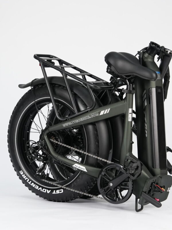F6Boost Vélo Électrique Fatbike 20" 250W 48V 18Ah 120km Couple