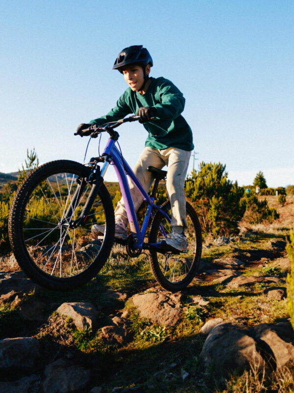 VTT enfant 26" 9-12 ans, EXPL 500 violet