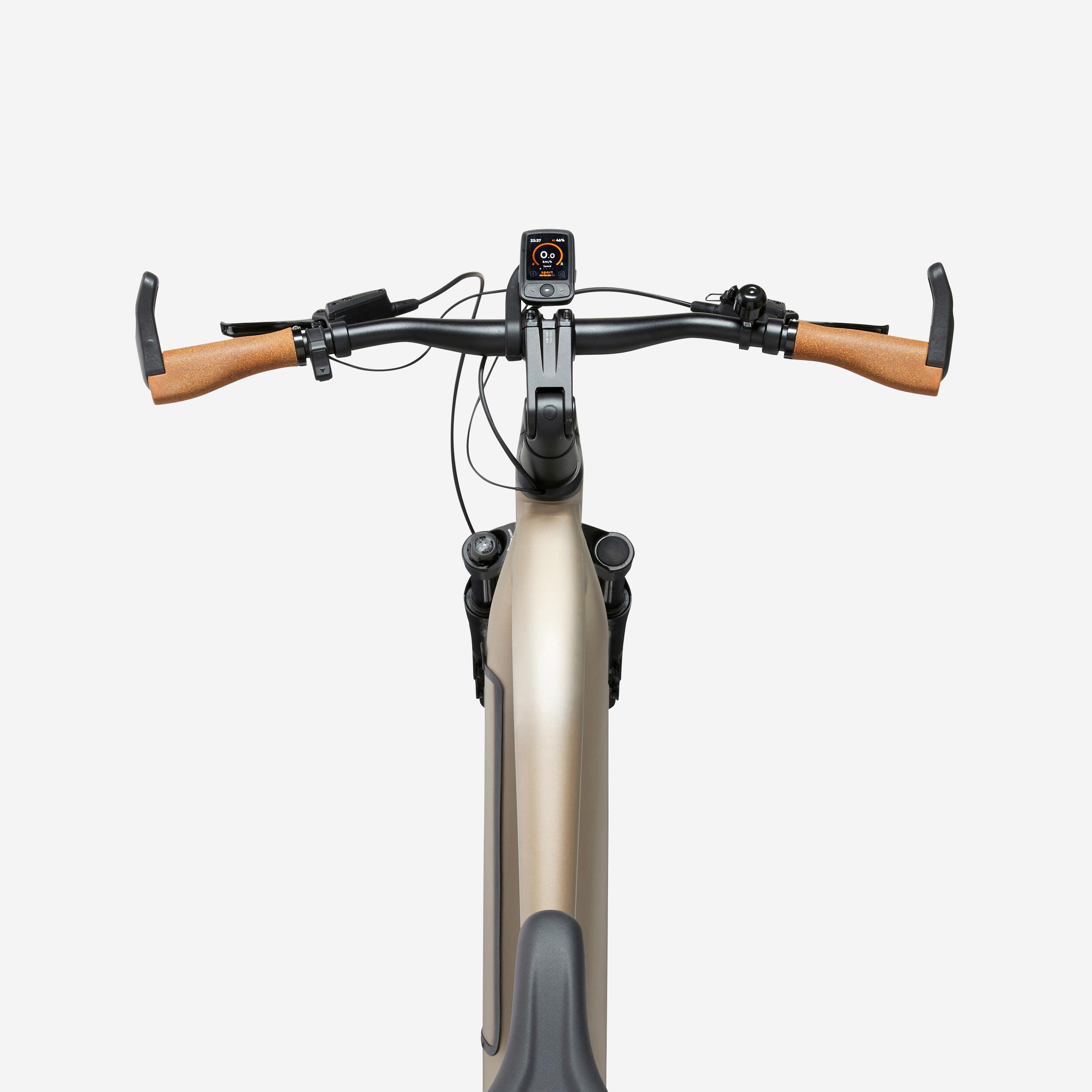 Vélo tout chemin électrique à moteur automatique owuru cadre haut, E-ACTV 900 – Image 3