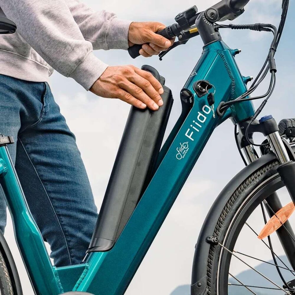 Second Life - Vélo électrique urbain vert Fiido C11 PRO