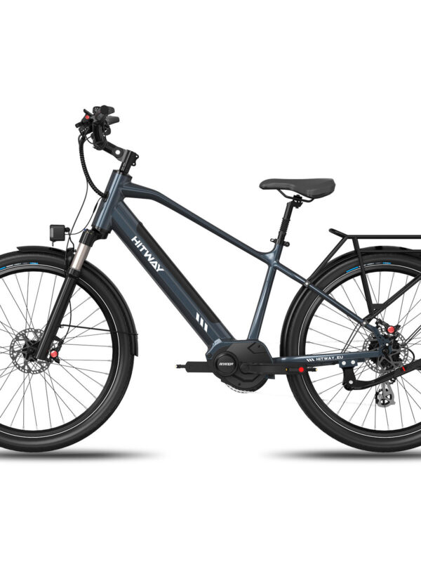 Vélo électrique de ville moteur central 75nm gps antivol bk33