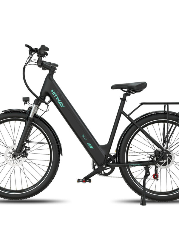 27,5" Vélo de ville électrique cadre bas 13Ah batterie amovible BK18 APP NFC