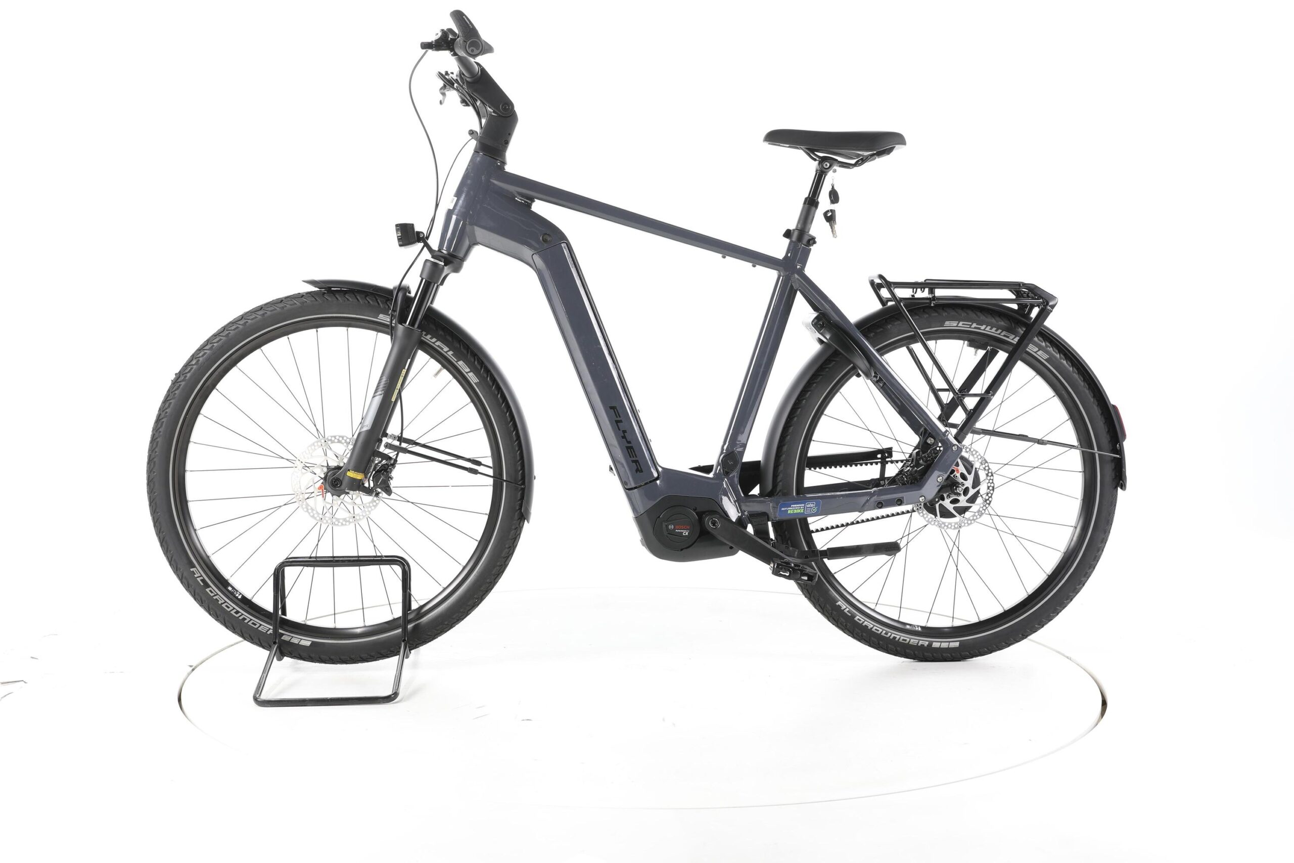 Vélo pliant PACTO SEVEN - Shimano Nexus 3 vitesses - cadre aluminium - entrée basse - unisexe - bleu