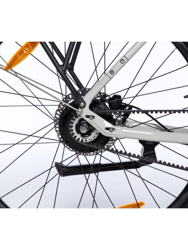 Vélo urbain, changement automatique avec courroie, moteur BAFANG DUAL Speed