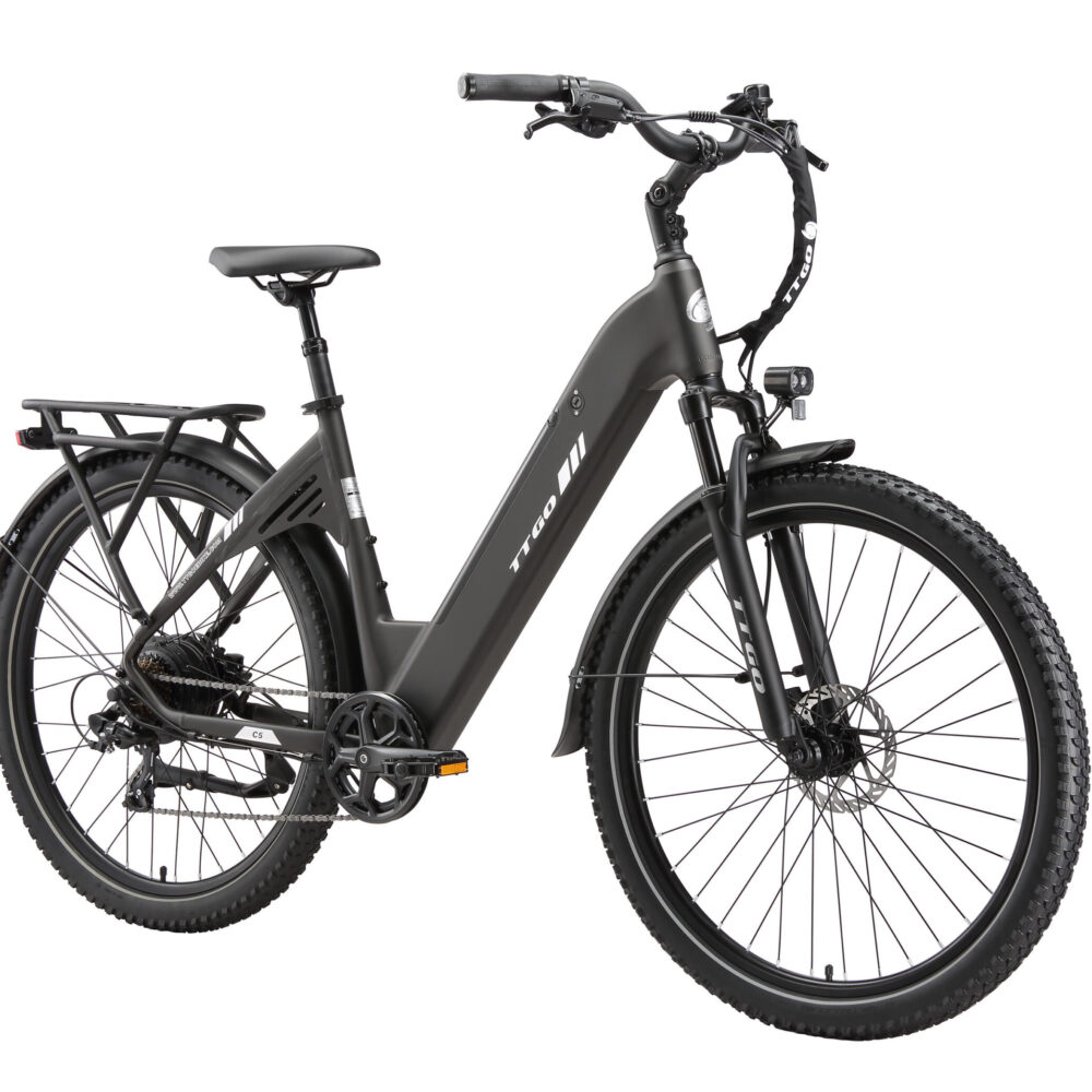 C5 Vélo électrique 27.5" 48V 250W 110km 70Nm Shimano 7 vitesses