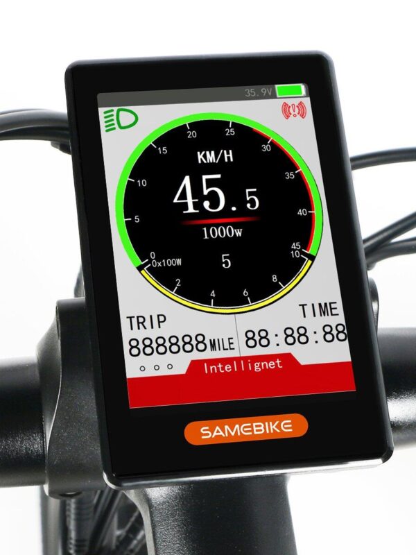 Vélo électrique pliant SAMEBIKE LO26-II-FT-YD 26 pouces, 48 V 14 Ah Batterie