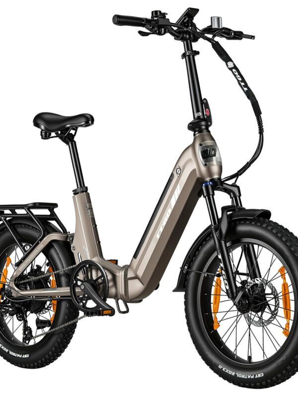 F7 Vélo électrique 20" 48V 250W 70Nm 120km 7 vitesses