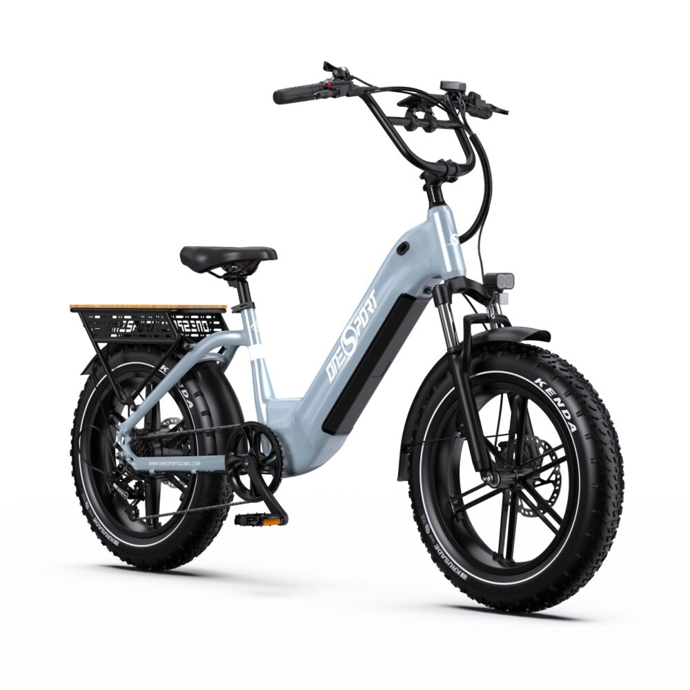 Vélo électrique OT08 pour adultes,20 pouces, pneus épais