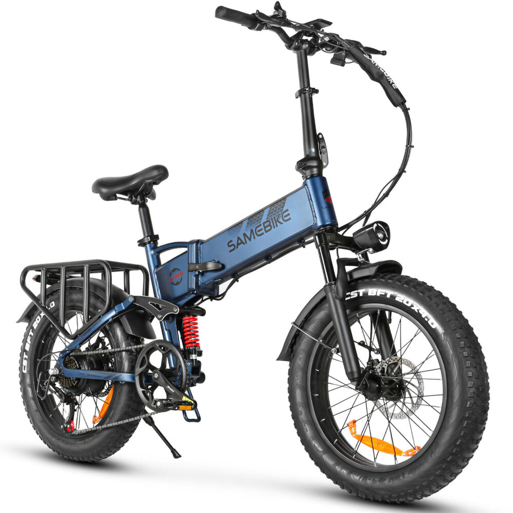 Vélo électrique pliant SAMEBIKE RS-A02 Pro 20 pouces avec batterie 48V 15AH