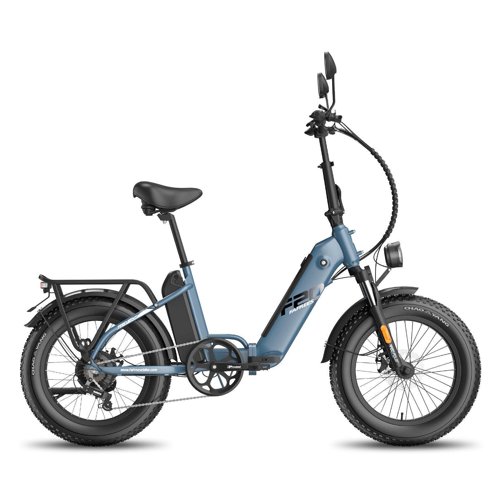 Vélo électrique pliant Fafrees FF20 Polar avec double batterie 48 V 26,8 Ah – Image 2